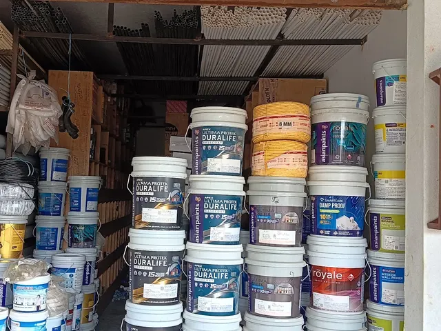 Asian Paints range & pipe racks